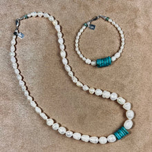 Pearls with Turquoise