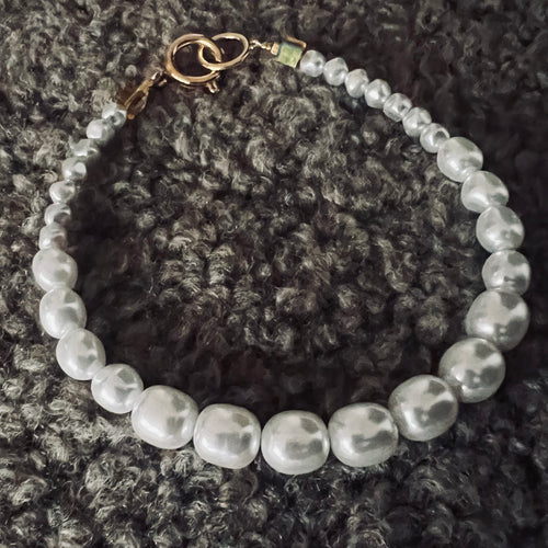 Pearl Dog Choker