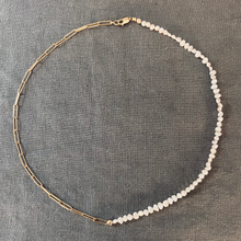 Choker Mix Chain Pearl